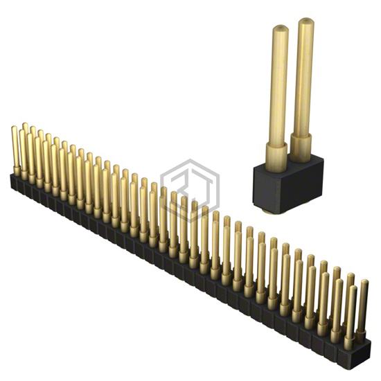 814-22-068-30-009101 - Mill-Max Manufacturing Corp. - Rectangular Connectors - Spring Loaded
