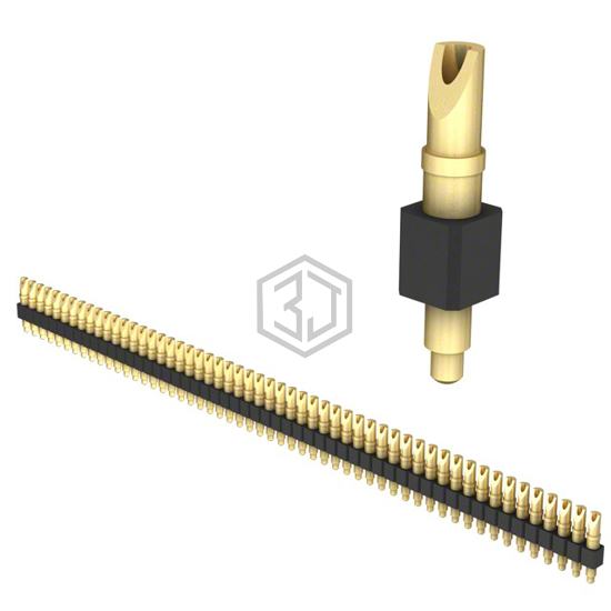 824-22-054-00-001000 - Mill-Max Manufacturing Corp. - Rectangular Connectors - Spring Loaded