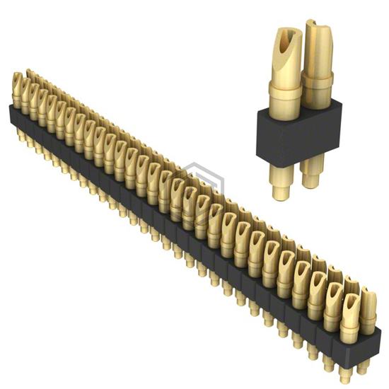 826-22-058-00-001000 - Mill-Max Manufacturing Corp. - Rectangular Connectors - Spring Loaded