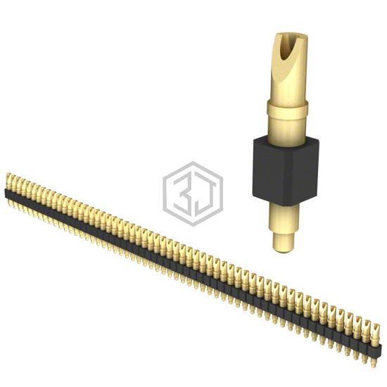 824-22-057-00-001000 - Mill-Max Manufacturing Corp. - Rectangular Connectors - Spring Loaded