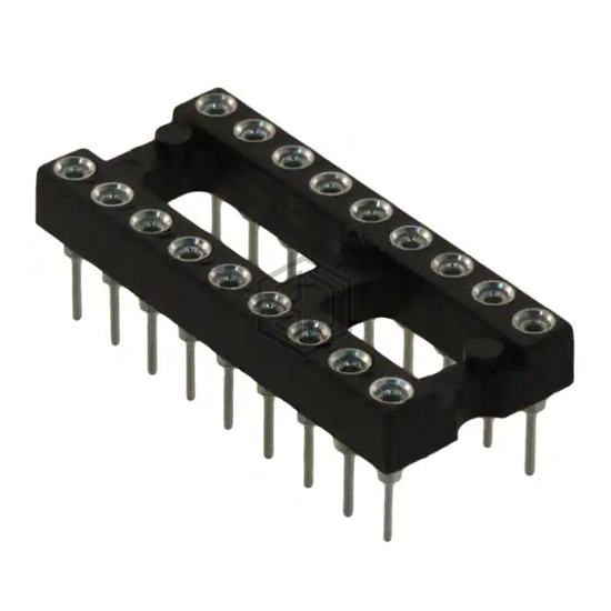 110-43-318-41-001000 - Mill-Max Manufacturing Corp. - Sockets for ICs, Transistors