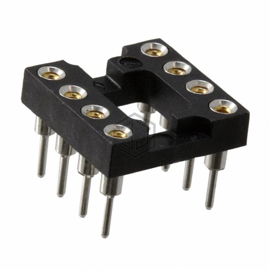 808-AG11D - TE Connectivity AMP Connectors - Sockets for ICs, Transistors