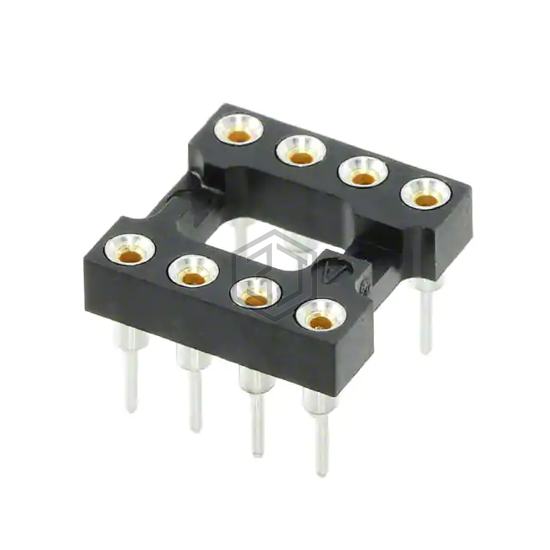808-AG11D-LF - TE Connectivity AMP Connectors - Sockets for ICs, Transistors