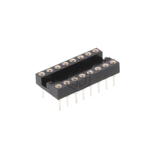 516-AG12D-LF - TE Connectivity AMP Connectors - Sockets for ICs, Transistors