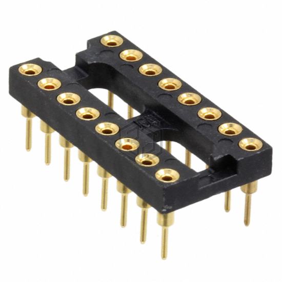 816-AG10D-ES - TE Connectivity AMP Connectors - Sockets for ICs, Transistors