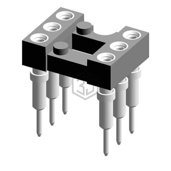 612-83-306-41-001101 - Preci-Dip - Sockets for ICs, Transistors