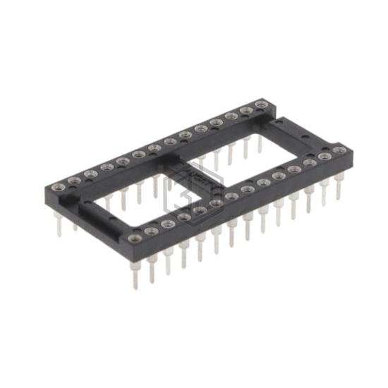 828-AG12D-ES-LF - TE Connectivity AMP Connectors - Sockets for ICs, Transistors
