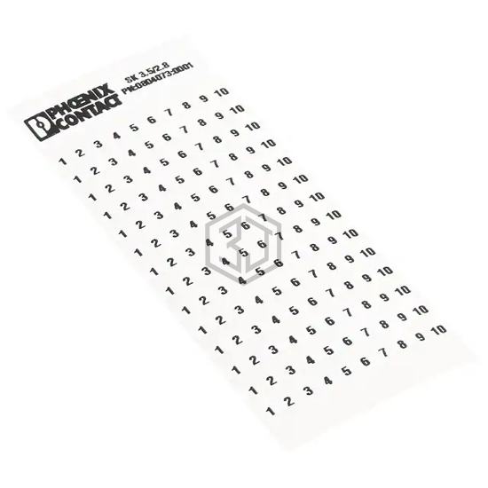 0804073:0001 - Phoenix Contact - Terminal Blocks - Accessories - Marker Strips