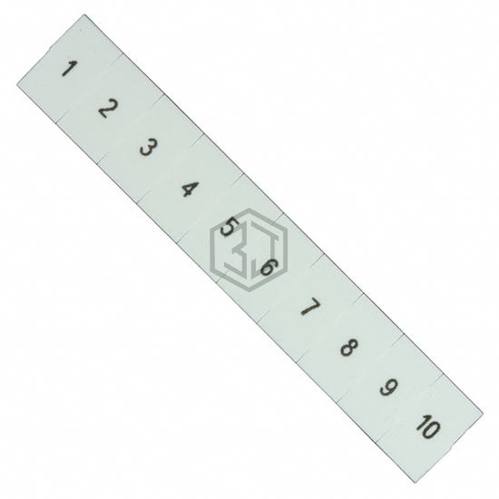 1051016:0001 - Phoenix Contact - Terminal Blocks - Accessories - Marker Strips