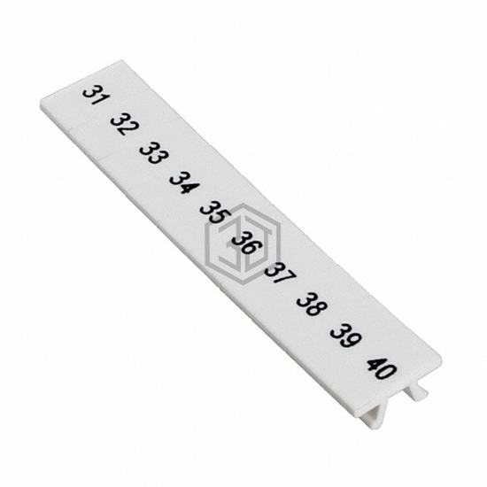1050017:0031 - Phoenix Contact - Terminal Blocks - Accessories - Marker Strips