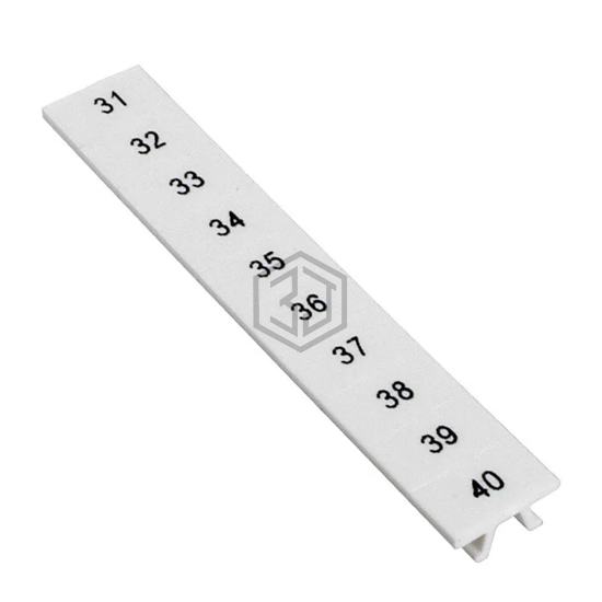 0805807:0031 - Phoenix Contact - Terminal Blocks - Accessories - Marker Strips