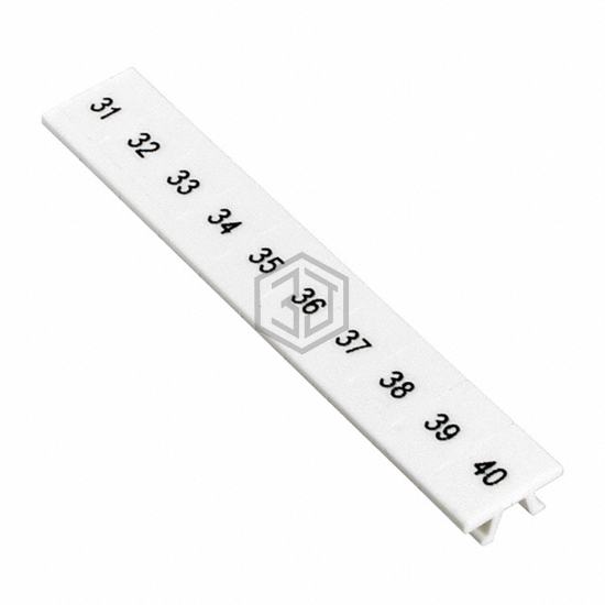 1051016:0031 - Phoenix Contact - Terminal Blocks - Accessories - Marker Strips