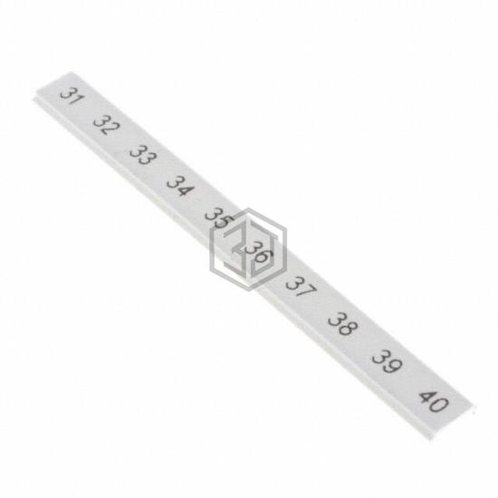 0808749:0031 - Phoenix Contact - Terminal Blocks - Accessories - Marker Strips