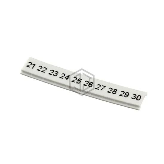 0801406:0021 - Phoenix Contact - Terminal Blocks - Accessories - Marker Strips