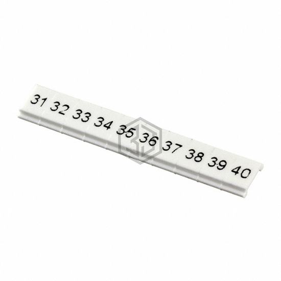 0801406:0031 - Phoenix Contact - Terminal Blocks - Accessories - Marker Strips
