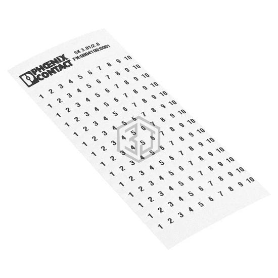 0804109:0001 - Phoenix Contact - Terminal Blocks - Accessories - Marker Strips
