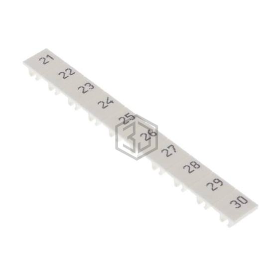 XW5Z-S6.0LB-21-30 - Omron Automation and Safety - Terminal Blocks - Accessories - Marker Strips