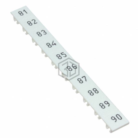 XW5Z-S6.0LB-81-90 - Omron Automation and Safety - Terminal Blocks - Accessories - Marker Strips