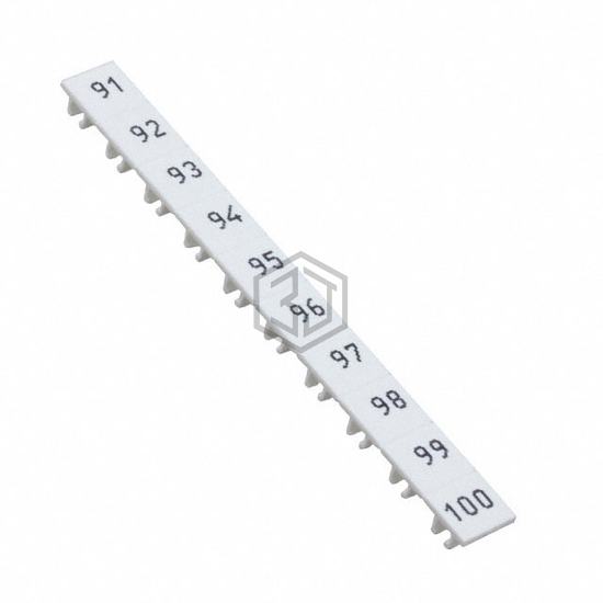 XW5Z-S6.0LB-91-100 - Omron Automation and Safety - Terminal Blocks - Accessories - Marker Strips