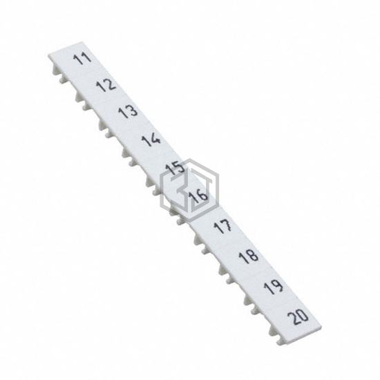 XW5Z-S6.0LB-11-20 - Omron Automation and Safety - Terminal Blocks - Accessories - Marker Strips