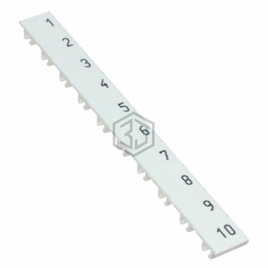 XW5Z-S6.0LB-1-10 - Omron Automation and Safety - Terminal Blocks - Accessories - Marker Strips
