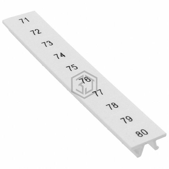 1052028:0071 - Phoenix Contact - Terminal Blocks - Accessories - Marker Strips