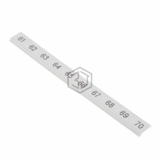 0808749:0061 - Phoenix Contact - Terminal Blocks - Accessories - Marker Strips