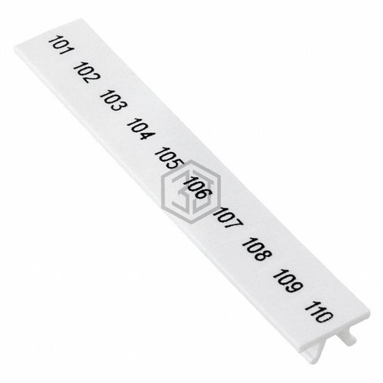 1051016:0101 - Phoenix Contact - Terminal Blocks - Accessories - Marker Strips