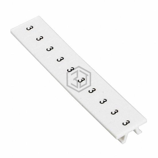 1050033:0003 - Phoenix Contact - Terminal Blocks - Accessories - Marker Strips