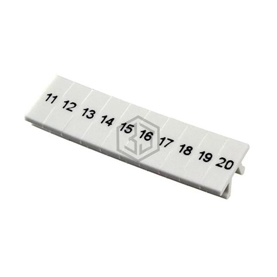 0801404:0011 - Phoenix Contact - Terminal Blocks - Accessories - Marker Strips
