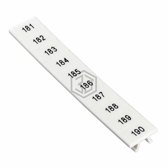 1050017:0181 - Phoenix Contact - Terminal Blocks - Accessories - Marker Strips