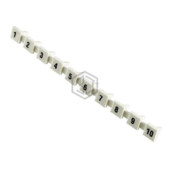 1401828:0001 - Phoenix Contact - Terminal Blocks - Accessories - Marker Strips
