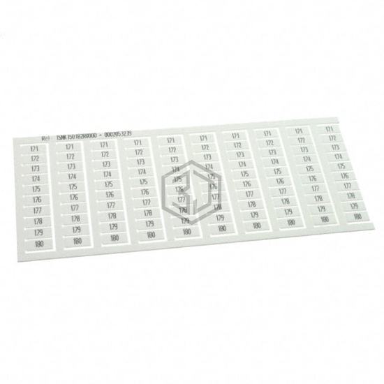 1SNK150182R0000 - TE Connectivity ENTRELEC - Terminal Blocks - Accessories - Marker Strips