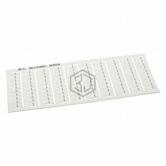 1SNK147052R0000 - TE Connectivity ENTRELEC - Terminal Blocks - Accessories - Marker Strips