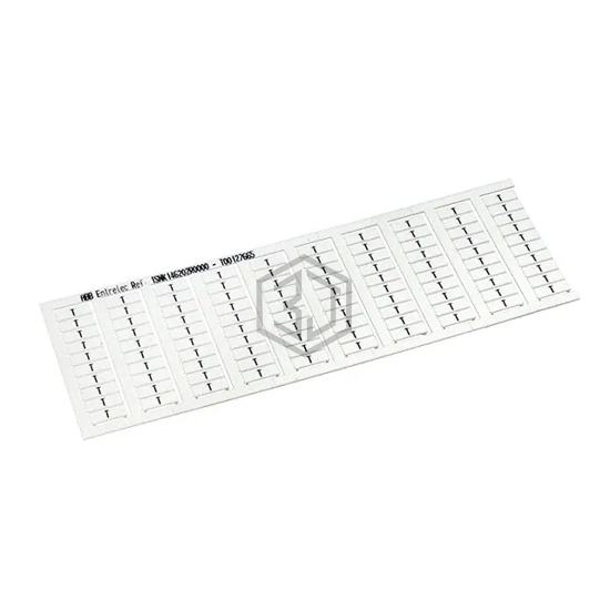1SNK146202R0000 - TE Connectivity ENTRELEC - Terminal Blocks - Accessories - Marker Strips