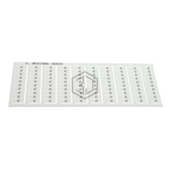 1SNK148172R0000 - TE Connectivity ENTRELEC - Terminal Blocks - Accessories - Marker Strips