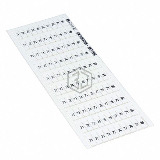 1SNK140081R0000 - TE Connectivity ENTRELEC - Terminal Blocks - Accessories - Marker Strips