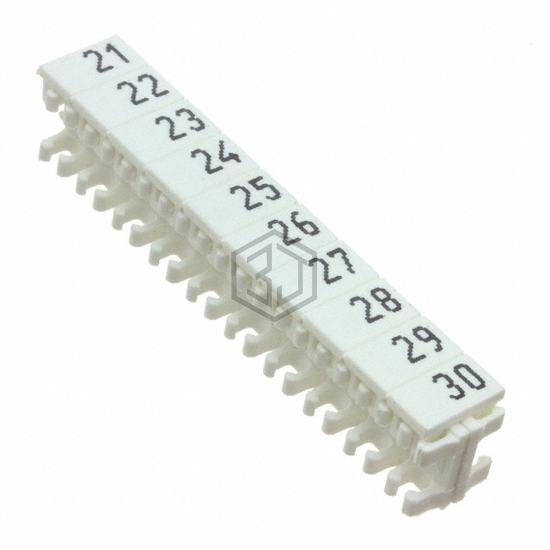 XW5Z-S2.5LB-21-30 - Omron Automation and Safety - Terminal Blocks - Accessories - Marker Strips