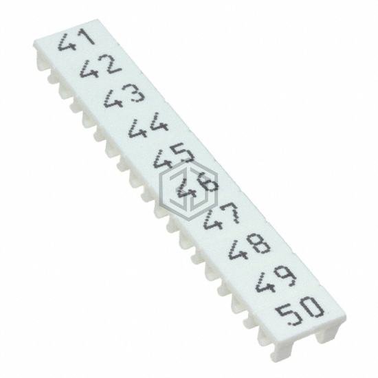 XW5Z-S2.5LB-41-50 - Omron Automation and Safety - Terminal Blocks - Accessories - Marker Strips