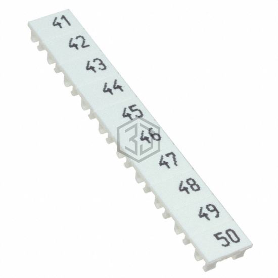 XW5Z-S4.0LB-41-50 - Omron Automation and Safety - Terminal Blocks - Accessories - Marker Strips
