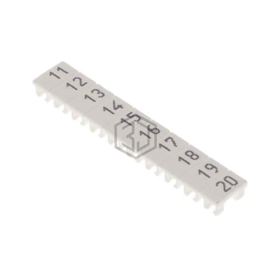 XW5Z-S2.5LB-11-20 - Omron Automation and Safety - Terminal Blocks - Accessories - Marker Strips