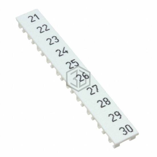 XW5Z-S4.0LB-21-30 - Omron Automation and Safety - Terminal Blocks - Accessories - Marker Strips