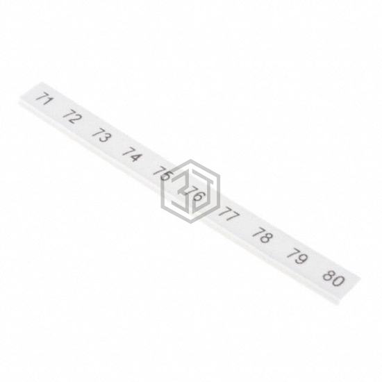0808749:0071 - Phoenix Contact - Terminal Blocks - Accessories - Marker Strips