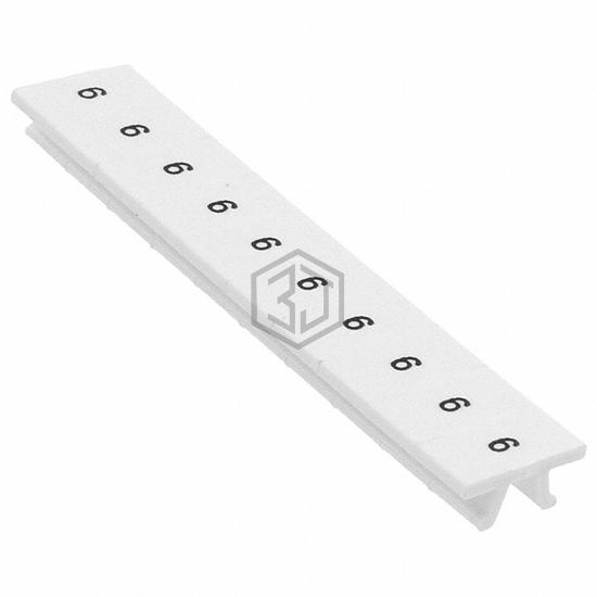 1050033:0006 - Phoenix Contact - Terminal Blocks - Accessories - Marker Strips