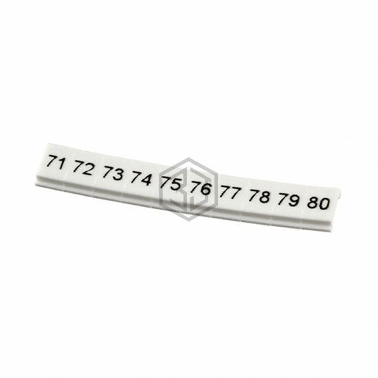 0801406:0071 - Phoenix Contact - Terminal Blocks - Accessories - Marker Strips