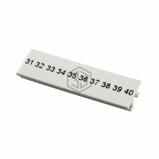 0801404:0031 - Phoenix Contact - Terminal Blocks - Accessories - Marker Strips
