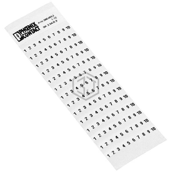 0804853:0001 - Phoenix Contact - Terminal Blocks - Accessories - Marker Strips