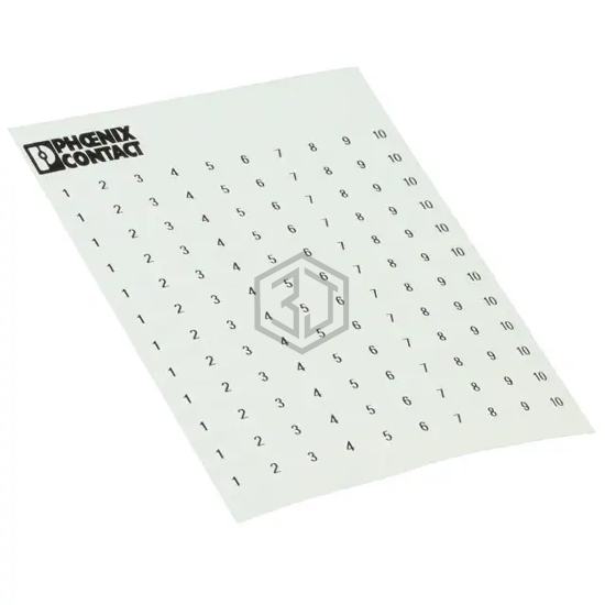 0804468:0001 - Phoenix Contact - Terminal Blocks - Accessories - Marker Strips