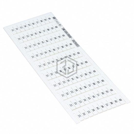 1SNK140051R0000 - TE Connectivity ENTRELEC - Terminal Blocks - Accessories - Marker Strips