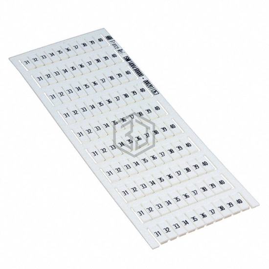 1SNK140041R0000 - TE Connectivity ENTRELEC - Terminal Blocks - Accessories - Marker Strips